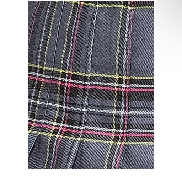 Chic Slate Grey Pleated Tennis Skirt by No Boundaries - Picture 4 of 5